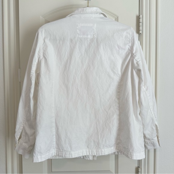 Banana Republic White Utility Jacket L - Picture 3 of 10
